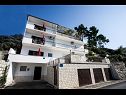 Apartmanok Verica - 15 m from beach: SA1(2), SA2(2), SA3(2) Krilo Jesenice - Riviera Omis  - ház