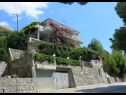 Apartmanok Milica - sea view : A1(2+2), A2(2+2) Krilo Jesenice - Riviera Omis  - ház
