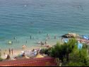Apartmanok Paradiso with gorgeous sea view: A1 Doris (4+2), SA2 Petra (2+2), SA3 Nina (2) Lokva Rogoznica - Riviera Omis  - strand