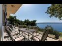 Apartmanok Đuro - panoramic sea view: A3(3+1), A5(5) Stanici - Riviera Omis  - Apartman - A5(5): 