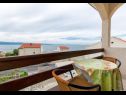 Apartmanok Neva - 50m from the sea A1(2+1), A2(2+1), SA3(3) Sumpetar - Riviera Omis  - Apartman - A1(2+1): balkon