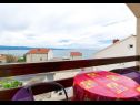 Apartmanok Neva - 50m from the sea A1(2+1), A2(2+1), SA3(3) Sumpetar - Riviera Omis  - Apartman - A2(2+1): balkon