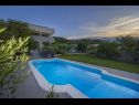 Házak a pihenésre Joanna - with pool: H(10+1) Tugare - Riviera Omis  - Horvátország  - részlet (ház és környéke)
