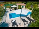 Házak a pihenésre Edi - with pool: H(6) Novalja - Pag sziget  - Horvátország  - medence