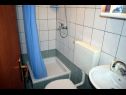 Apartmanok Maja - peaceful and quiet location A1(4+1), A2(2+2) Dobropoljana - Pasman sziget  - Apartman - A1(4+1): fürdőszoba toalettel