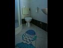 Apartmanok Daju - 3 colours: A1 plavi(2+2), A2 žuti(4+1), A3 narančasti(2) Zdrelac - Pasman sziget  - Apartman - A1 plavi(2+2): fürdőszoba toalettel