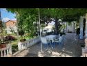 Apartmanok Ankica - pool & garden A1(9), A2(8) Kampor - Rab sziget  - terasz