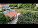 Apartmanok Ankica - pool & garden A1(9), A2(8) Kampor - Rab sziget  - kert