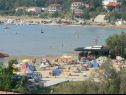 Apartmanok Nedo - 150 m from sandy beach: A1(2+1), A2(2+1) Lopar - Rab sziget  - strand