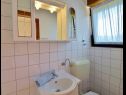 Apartmanok Ana - 50m from sea A1(4), A2(4), A3(2) Supetarska Draga - Rab sziget  - Apartman - A1(4): fürdőszoba toalettel