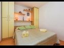 Apartmanok Ivni - great view: A1(4+2), SA2(2+2) Cesarica - Riviera Senj  - Apartmanstudió - SA2(2+2): hálószoba