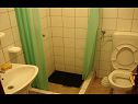 Apartmanok Irmica - by the sea: A1(2+3), A2(2+1), SA3(2+1), SA4(2), SA5(3) Lukovo Sugarje - Riviera Senj  - Apartmanstudió - SA3(2+1): fürdőszoba toalettel