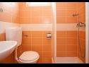 Apartmanok és szobák Vjenceslava - with parking : A1(4+2), A2(3+2), A3(2+1), A4(2+1), R5(2) Senj - Riviera Senj  - Apartman - A3(2+1): fürdőszoba toalettel