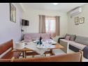 Apartmanok Vinx - grill and terrace A1(2+2), A2(2+2) Öböl Kanica (Rogoznica) - Riviera  Sibenik  - Horvátország  - Apartman - A2(2+2): ebédlő