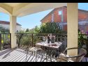 Apartmanok Vinx - grill and terrace A1(2+2), A2(2+2) Öböl Kanica (Rogoznica) - Riviera  Sibenik  - Horvátország  - Apartman - A2(2+2): balkon