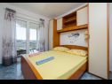 Apartmanok Anica A1(2+1), A2(2+2) Öböl Kanica (Rogoznica) - Riviera  Sibenik  - Horvátország  - Apartman - A1(2+1): hálószoba