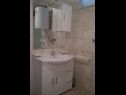 Apartmanok Anica A1(2+1), A2(2+2) Öböl Kanica (Rogoznica) - Riviera  Sibenik  - Horvátország  - Apartman - A2(2+2): fürdőszoba toalettel