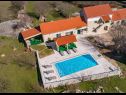 Házak a pihenésre Villa Karaga - with private pool: H(8+1) Ljubotic - Riviera  Sibenik  - Horvátország  - H(8+1): ház