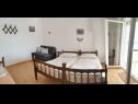 Apartmanok Tonci - by the sea: A2(4), A3(4) Rogoznica - Riviera  Sibenik  - Apartman - A2(4): hálószoba