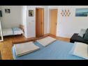 Apartmanok Tonci - by the sea: A2(4), A3(4) Rogoznica - Riviera  Sibenik  - Apartman - A3(4): hálószoba