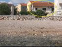 Apartmanok Mira - 20 m from pebble beach: A1(4+1), A2(4) Zaboric - Riviera  Sibenik  - ház