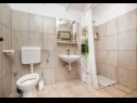 Házak a pihenésre Dusko - robinson: H(2+2) Zirje (Zirje sziget) - Riviera  Sibenik  - Horvátország  - H(2+2): fürdőszoba toalettel