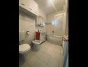 Apartmanok Modesty - comfortable : A1(4) Necujam - Solta sziget  - Apartman - A1(4): fürdőszoba toalettel