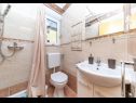 Apartmanok Niko - modern: SA1(2), A2(2+2), A3(2+2), A4(4+2) Kastel Luksic - Riviera Split  - Apartmanstudió - SA1(2): fürdőszoba toalettel