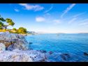 Apartmanok Sunny - 100 m from sea: A1(2+1) Kastel Stafilic - Riviera Split  - strand