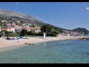 Házak a pihenésre Zeljka - 60 m from sea: H(6+2) Podstrana - Riviera Split  - Horvátország  - strand