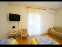 Apartmanok Marija - 120 m from the beach : A1(4+1), SA3(2) Podstrana - Riviera Split  - Apartman - A1(4+1): hálószoba