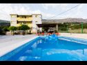 Apartmanok Mariska - with swimming pool: A1(6+2), A2(6+2) Podstrana - Riviera Split  - ház