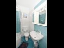 Házak a pihenésre Željko - sea view H(4+2) Drvenik Mali (Drvenik Mali sziget) - Riviera Trogir  - Horvátország  - H(4+2): fürdőszoba toalettel