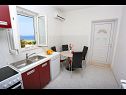 Apartmanok Marija - beautiful sea view: A1(4+1) Drvenik Mali (Drvenik Mali sziget) - Riviera Trogir  - Apartman - A1(4+1): konyha ebédlővel