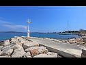 Apartmanok Marija - beautiful sea view: A1(4+1) Drvenik Mali (Drvenik Mali sziget) - Riviera Trogir  - strand