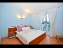 Apartmanok Zeljko - with pool : A1(6) Marina - Riviera Trogir  - Apartman - A1(6): hálószoba