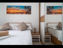 Apartmanok Lux 1 - heated pool: A1(4), A4(4) Marina - Riviera Trogir  - Apartman - A1(4): hálószoba