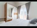 Apartmanok Lux 3 - heated pool: A5(4+2), A6(4+2) Marina - Riviera Trogir  - Apartman - A6(4+2): hálószoba