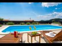 Házak a pihenésre Pax - with pool: H(4+2) Marina - Riviera Trogir  - Horvátország  - H(4+2): kilátás