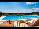 Házak a pihenésre Pax - with pool: H(4+2) Marina - Riviera Trogir  - Horvátország  - ház