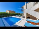 Házak a pihenésre Rafaeli - with pool: H(8) Marina - Riviera Trogir  - Horvátország  - medence