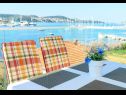 Apartmanok Iva - great view: A1(4) Seget Donji - Riviera Trogir  - kilátás