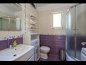 Házak a pihenésre Ante - 6m from the sea H(8+1) Seget Vranjica - Riviera Trogir  - Horvátország  - H(8+1): fürdőszoba toalettel
