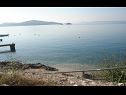 Apartmanok Ante - 80 m from sea: A1(4), A2(2+1) Seget Vranjica - Riviera Trogir  - strand