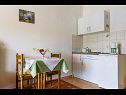 Apartmanok VV A1(2+1), A2(5), A3(7) Seget Vranjica - Riviera Trogir  - Apartman - A1(2+1): konyha ebédlővel