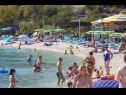 Apartmanok Rose - 30 m from the beach: A1(2+1), A2(2+1), A3(2+1), A4(2+1), A5(2+1) Seget Vranjica - Riviera Trogir  - strand