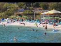 Apartmanok Rose - 30 m from the beach: A1(2+1), A2(2+1), A3(2+1), A4(2+1), A5(2+1) Seget Vranjica - Riviera Trogir  - strand