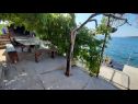 Apartmanok Žeki - 20 m from the sea: A1(3), SA2 (2) Seget Vranjica - Riviera Trogir  - strand