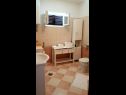 Házak a pihenésre Rosita - 50 m from sea: H(4) Sevid - Riviera Trogir  - Horvátország  - H(4): fürdőszoba toalettel