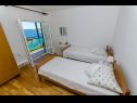 Apartmanok Bosiljka - by the sea: A1(5), A2(5), SA3(2) Sevid - Riviera Trogir  - Apartman - A1(5): hálószoba
